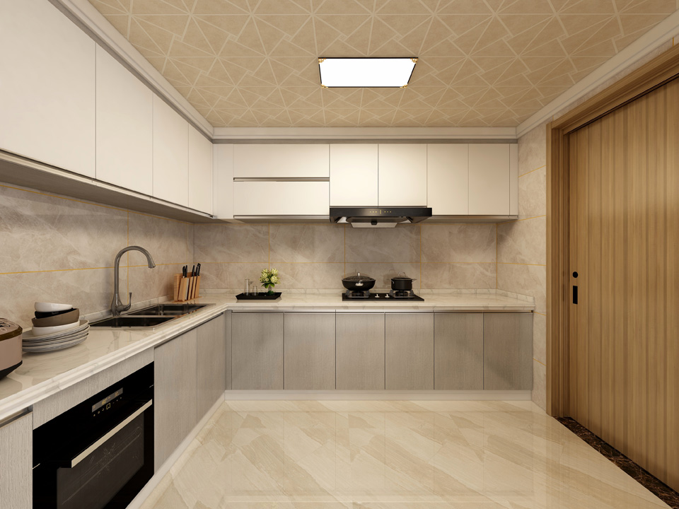 雪山白生態(tài)板-板材全屋定制案例