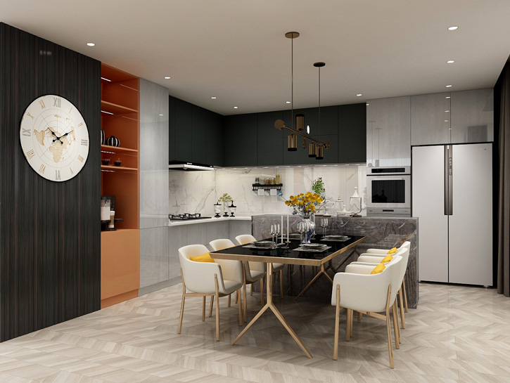 法國洋梨生態(tài)板-板材全屋定制案例