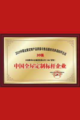 中國全屋定制標桿企業(yè)